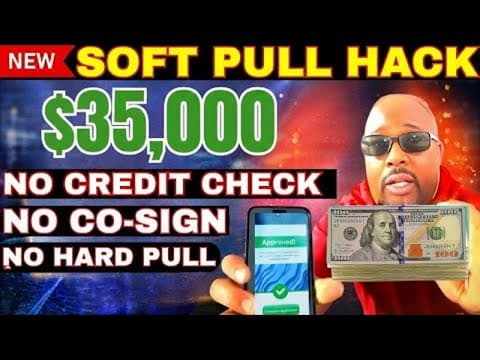This New $35,000 Instant Loan Approves Anyone With Very Low Credit Fast! Soft Pull Preapproval!