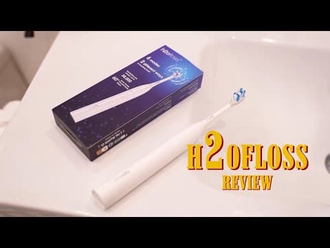 I Tried The H2ofloss Electric Toothbrush And Wow! My Teeth Have Never Felt Cleaner