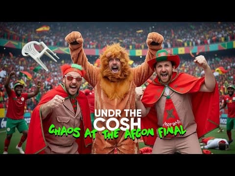 We Went To The Afcon Final | Senegal V Morocco Chaos | On The Road Vlog