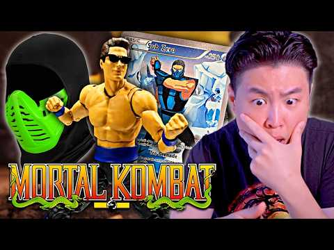 *mk Fans Eating Good!* New Mortal Kombat Figures, Mask, & Card Game Revealed!!