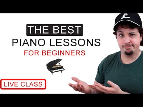 [live Class] Required Piano Lessons For Beginner Students