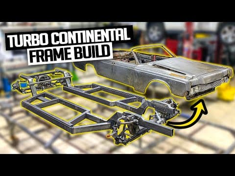 Building A Continental Chassis From Scratch! Ifs & Irs Suspension For The Twin Turbo Lincoln