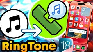 How To Set Any Song As Ringtone On Iphone Free! (no Computer - Ios 18) *2024*