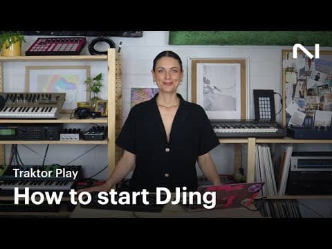 How To Dj For Beginners With Traktor Play | Native Instruments
