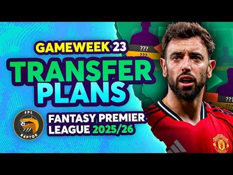 Wildcard Time? 😲 | My Fpl Gw23 Transfer Plans 🚨 | Fantasy Premier League Tips 2025/26
