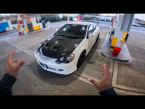 First Drive In The 262bhp Honda Integra (pov)