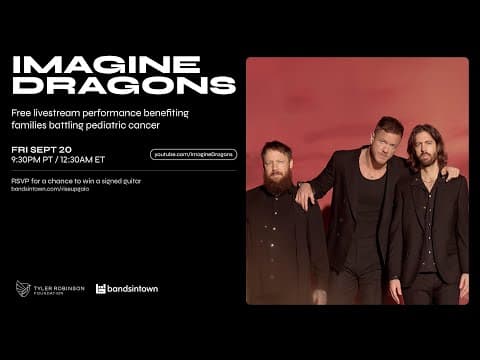 Imagine Dragons Live From Tyler Robinson Foundation's 2024 Rise Up Gala