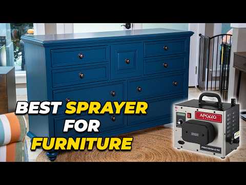 Why The Apollo Precision-6 Hvlp Sprayer Is A Game-changer For Cabinets, Furniture & Fences