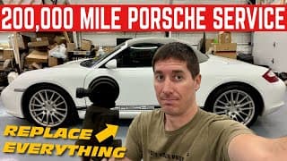 Replacing Everything On My 200,000 Mile Porsche Boxer The Ultimate Service