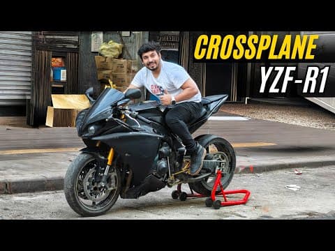 Finally Crossplane Yamaha R1 Aagai 🔥🔥