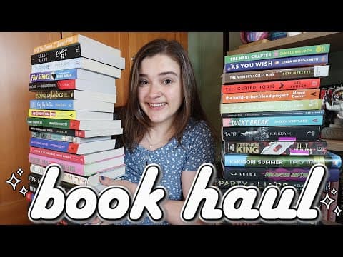 Summer Book Haul ✨ [50+ New Books, So Many Thrillers!]