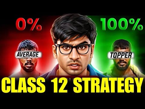How To Score 95% In Class 12🔥 | Class 12 | 2024-25 | Board Exam 2025 | Study Motivation