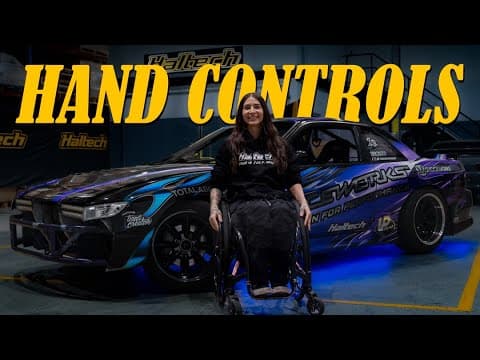 Never Say Die - Christina And Her Hand-controlled Drift Car