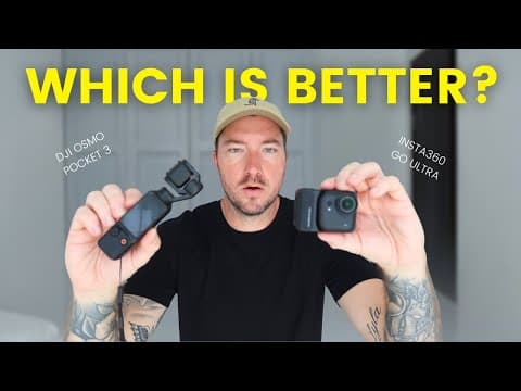 Best Camera for Beginner Travel Vloggers (Insta360 GO Ultra vs DJI Osmo Pocket 3)