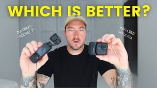Best Camera for Beginner Travel Vloggers (Insta360 GO Ultra vs DJI Osmo Pocket 3)