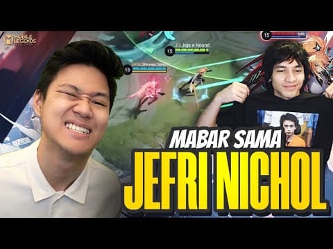 Jeje Main Sama Jefri Nichol Di Order Mabar! Seru Abis - Mobile Legends