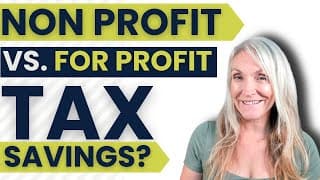 Non Profit Vs For Profit Company Differences - Can I Save Taxes With A Non Profit Company Structure?