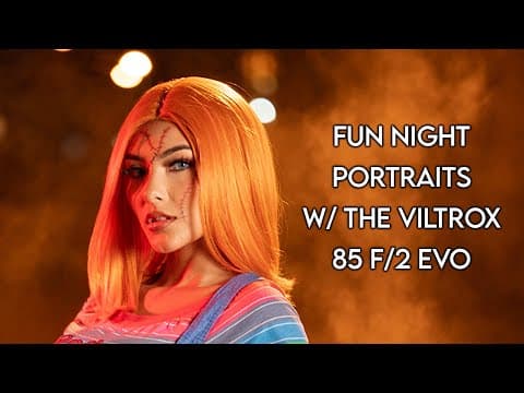 Night Portraits W/ The Viltrox 85 F/2 Evo
