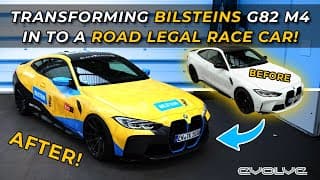 We Built Bilstein A Race Car For The Road! G82 M4 'gt4' Build For Essen Motor Show