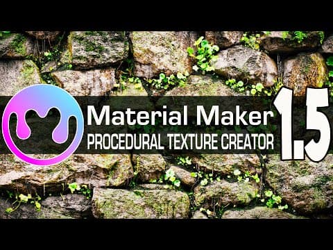 Material Maker 1.5 - The Amazing Free Substance Alternative Gets An Upgrade!