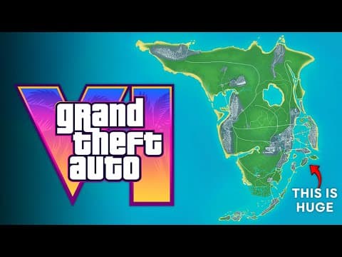 The Gta 6 Map Got A New Update And It Looks Huge!