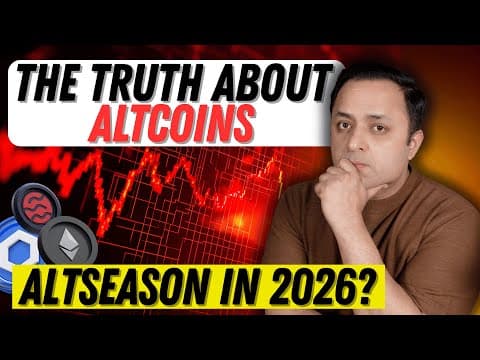 The Truth About Altcoins In 2026 - Will Altcoins Make A Comeback In 2026