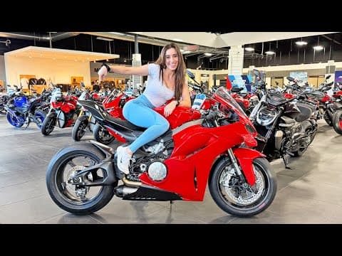 Our Panigale V4 Gets A Full Carbon Rear Tail Section!!!