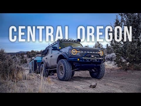 Bronco Takes On Central Oregon's Rugged Backcountry