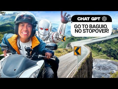 I Tried Motovlogging But Controlled By Chat Gpt