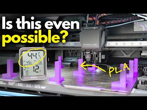 If Pla Can Be Printed Inside Of Heated Chamber, How Much Stronger Are Those Parts?  Let's Find Out!