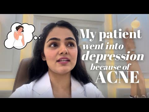 My Patient Went Into Depression Because Of Acne 😥 @doctorduo