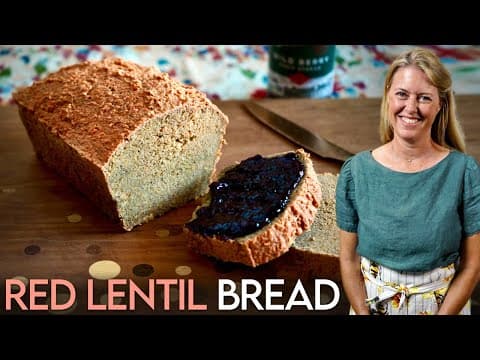 Just Soak And Blend! The Easiest Bread You’ll Ever Make (plant-based)