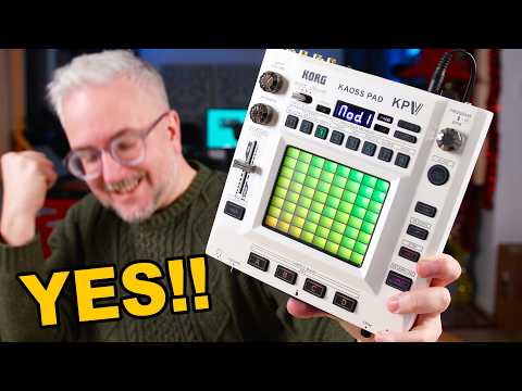 Finally A New Kaoss Pad!! // Korg Kaoss Pad Kpv First Look