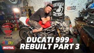 Wrecked & Written Off Ducati 999s Rebuild Part 3