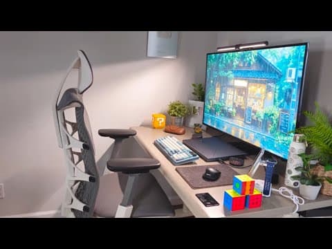 My Desk Setup Got A Huge Upgrade!