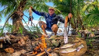 3 Day Survival Challenge (no Food, No Fire, No Water) Remote Island