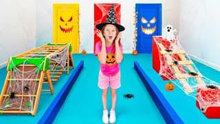 Nastya And Friends - Halloween Escape Rooms