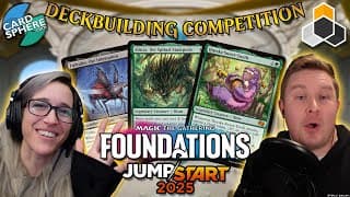 Magic Foundations: Jumpstart | Commander Deckbuilding Contest 11/2024 | Magic: The Gathering