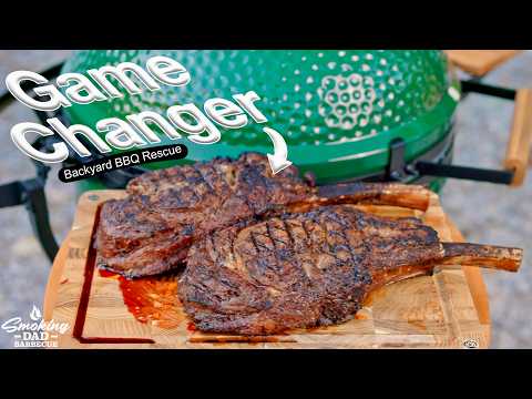 Big Green Egg Grilled Tomahawk Steak 101: Steakhouse Flavor At Home (backyard Bbq Rescue)