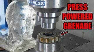 Most Dangerous Ball Bearing Crush Ever | Bearing Impaler 5 000 000!