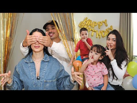 My Husband & Bestie Surprise Me For My Bday! *i Cried 😭