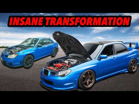 Incredible Transformation Of A Subaru Wrx!!!