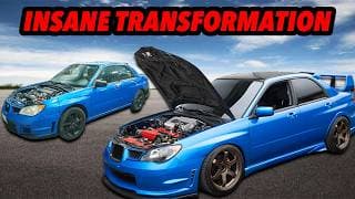Incredible Transformation Of A Subaru Wrx!!!