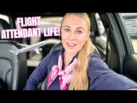 Come On A 3 Day Flight Attendant Trip With Me! Las Layover + Red Eye Flights