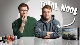 He Has Never Painted Before… Can He Win The World's Hardest Competition?!