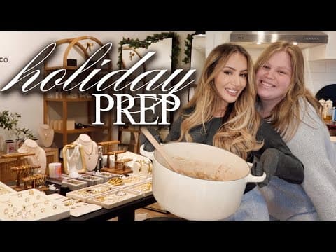 A Day In My Life: Black Friday Prep For My Small Business & Cooking Onion Soup!!