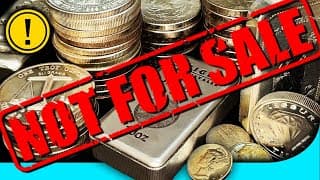 I'm Not Selling Any Of My Silver Right Now! Here's Why!