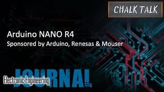 Arduino Nano R4 -- Arduino, Renesas And Mouser Electronics
