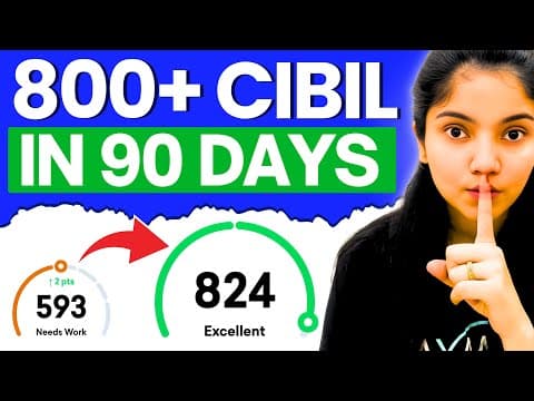 How To Get 800+ Credit Score In Next 90 Days?