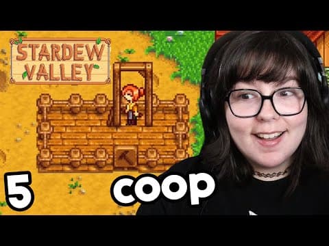 *finally* Getting A Chicken Coop & The End Of Spring Year 1 | Stardew Valley #5